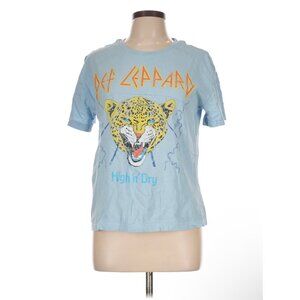 Def Leppard High'n'Dry Short Sleeve T-Shirt 100% Cotton Tiger Graphic Tee XXL‎